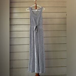 Caution To The Wind Pin Stripped Jumpsuit